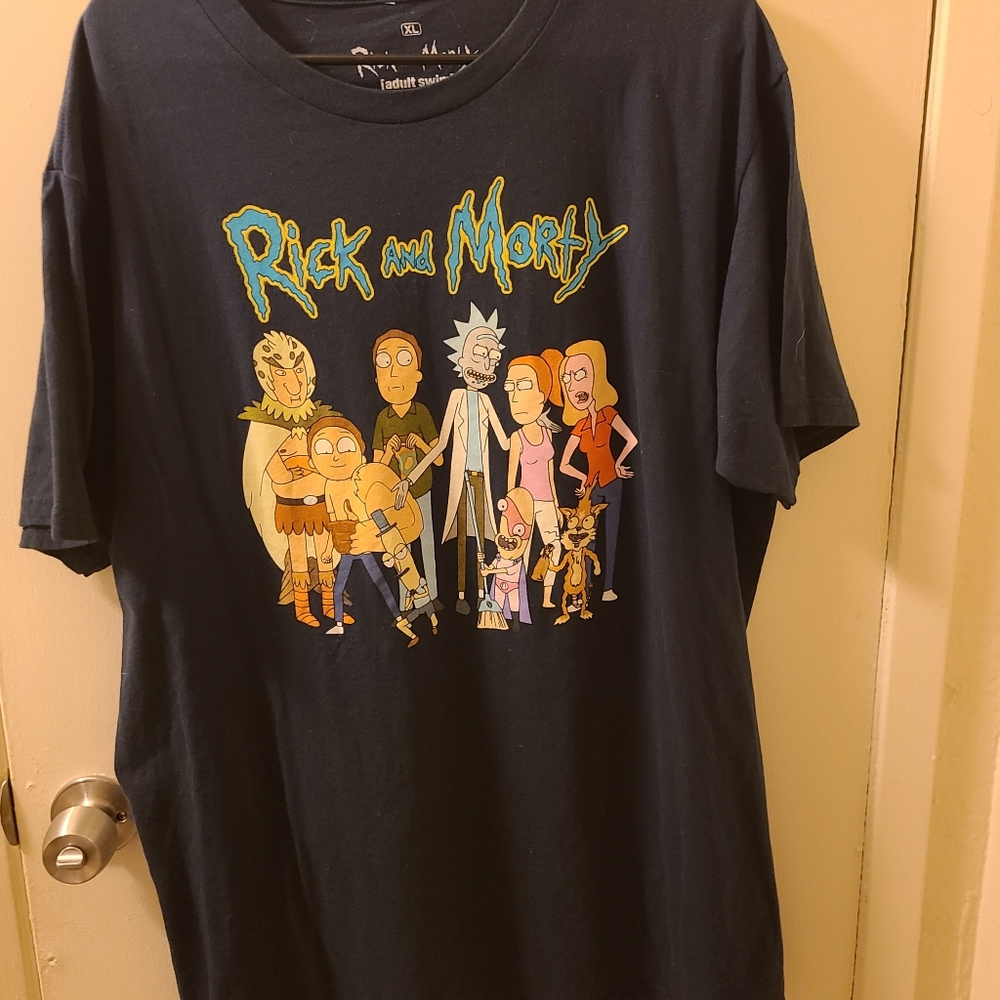 NWOT Rick and Morty T-shirt X-Large